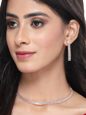 Studio Sukkhi Alloy Copper Rose Gold Jewellery Set(Pack of 3)