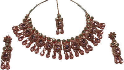 BellyRiver Alloy Gold-plated Rose Gold Jewellery Set(Pack of 1)