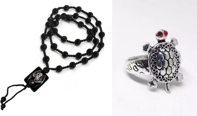 Dynamic Retail Global Dori, Alloy Black, Silver Jewellery Set(Pack of 1)