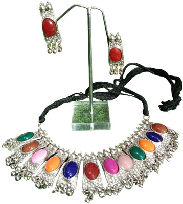 Mystory Alloy Multicolor Jewellery Set(Pack of 1)