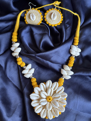 gadbad jhaala Dori Yellow Jewellery Set(Pack of 1)