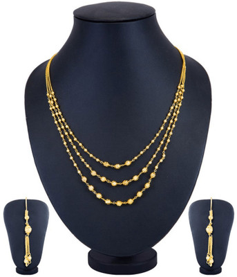 SKG Fashion Store Alloy Gold Jewellery Set(Pack of 1)