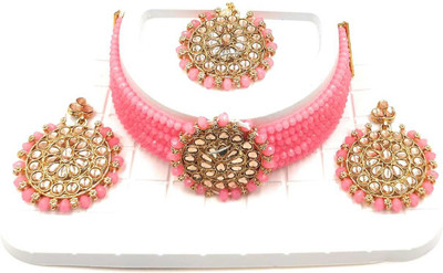 SR Sarthak Royal Stone, Alloy Multicolor Jewellery Set(Pack of 1)