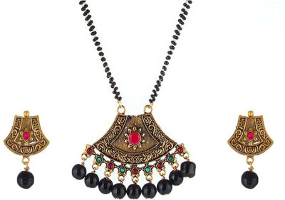 DEGHLAM Alloy Brass Multicolor Jewellery Set(Pack of 1)