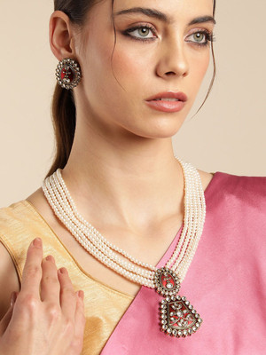 ANOUK Brass Gold-plated Multicolor Jewellery Set(Pack of 3)