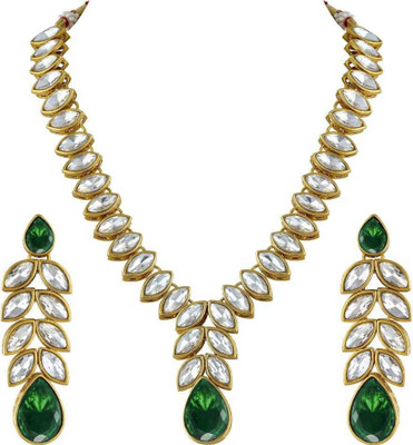 CATALYST Alloy Copper Green Jewellery Set(Pack of 1)