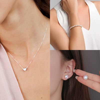 BOGHRA SALES Brass, Crystal, Alloy Gold-plated Multicolor Jewellery Set(Pack of 3)