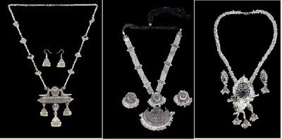 house of common Alloy Silver Jewellery Set(Pack of 1)