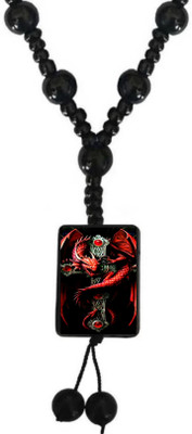 KINGSTYLEIMPEX Dori, Alloy Black, Red Jewellery Set(Pack of 1)