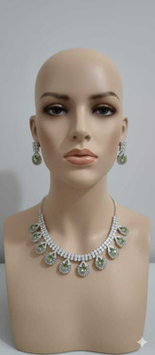 ICG Alloy Platinum Platinum Jewellery Set(Pack of 1)