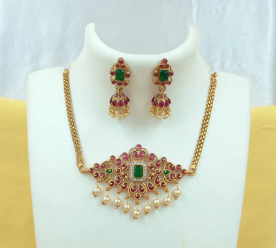 Shilpa Creation Alloy Multicolor Jewellery Set(Pack of 2)