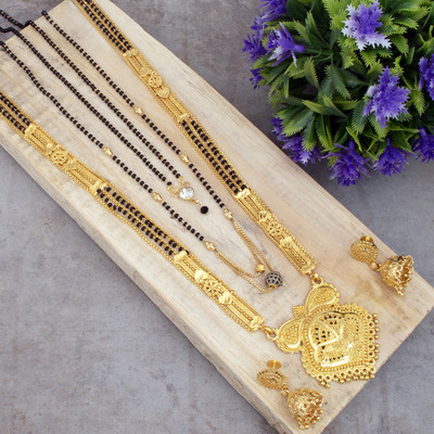 Sukkhi Alloy Gold-plated Gold Jewellery Set(Pack of 5)