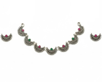 Mishti Jewels Alloy Silver Jewellery Set(Pack of 1)