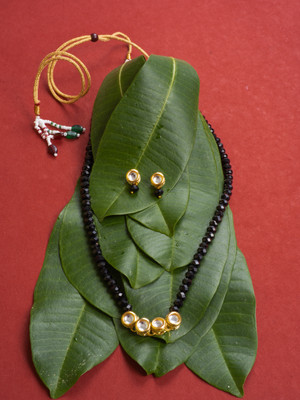 VIPY HANGER Alloy Black Jewellery Set(Pack of 1)