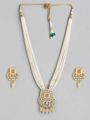 ANOUK Brass Gold-plated Orange Jewellery Set(Pack of 3)