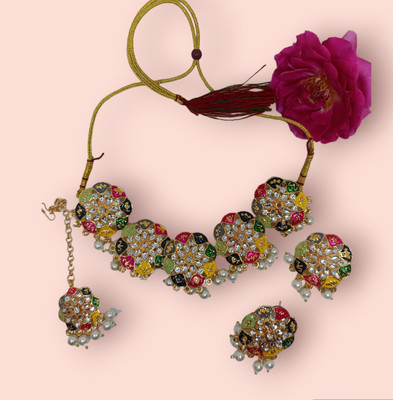 aruditya Alloy Multicolor Jewellery Set(Pack of 3)