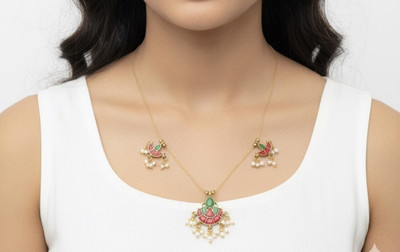 djh Alloy Multicolor Jewellery Set(Pack of 1)