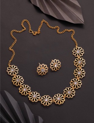 arvat fashion Y103-BLACKROUNDAMIBA Beads Gold-plated Plated Brass Chain Set