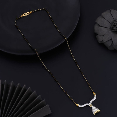 maacreation Alloy Gold-plated Silver Jewellery Set(Pack of 1)