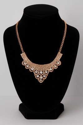 M MORDEN MART Metal Gold-plated Rose Gold Jewellery Set(Pack of 1)