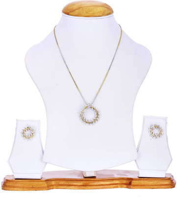 Opus Gems Alloy Gold, Silver Jewellery Set(Pack of 1)