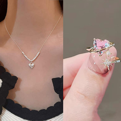 AVR JEWELS Alloy Gold-plated Gold Jewellery Set(Pack of 2)