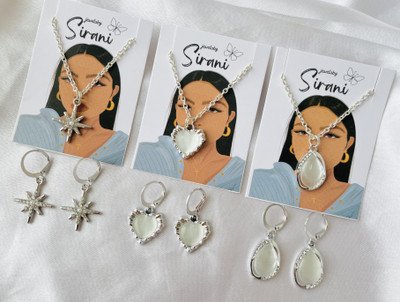 Sonisirani Alloy Silver Silver Jewellery Set(Pack of 3)