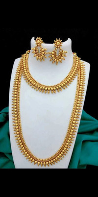 SUNDHA CREATION Alloy Gold-plated Multicolor Jewellery Set(Pack of 1)