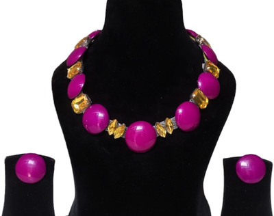 Buybox Metal Multicolor Jewellery Set(Pack of 3)