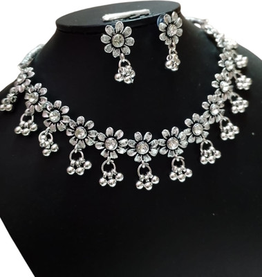 LOVANSH Oxidised Silver Silver Silver Jewellery Set(Pack of 1)