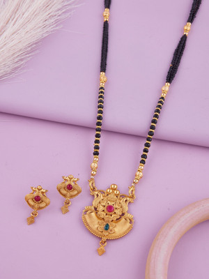 verent Alloy Gold-plated Gold Jewellery Set(Pack of 3)