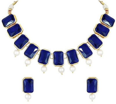 CATALYST Alloy Blue Jewellery Set(Pack of 1)