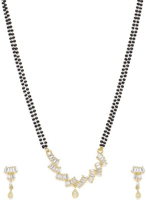 Harsha Creation Alloy Gold-plated Yellow Jewellery Set(Pack of 1)