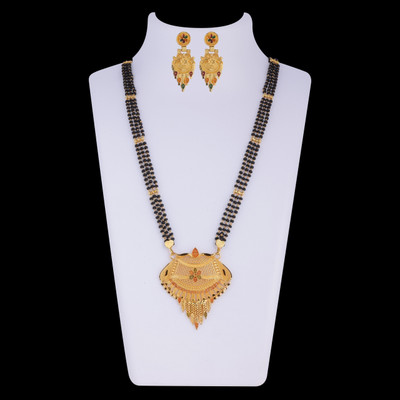 BELLADOR Alloy Gold-plated Multicolor Jewellery Set(Pack of 1)