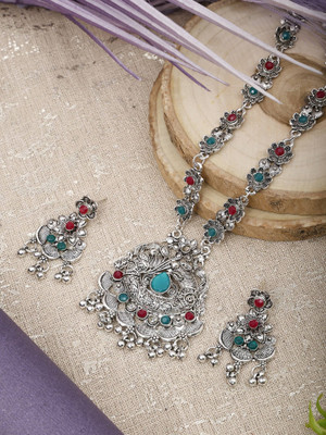 Lathar Alloy Multicolor Jewellery Set(Pack of 1)