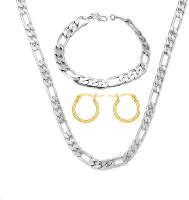 GoldNera Metal Rhodium Gold, Silver Jewellery Set(Pack of 1)