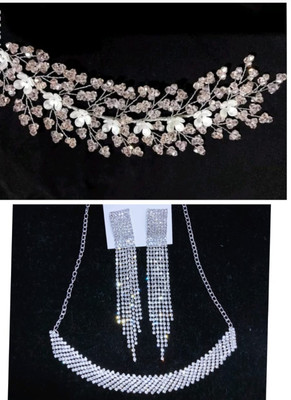 BHOOMI Alloy Silver Silver Jewellery Set(Pack of 4)