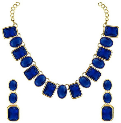 CATALYST Alloy Copper Blue, Gold Jewellery Set(Pack of 1)
