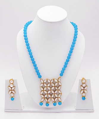 VIPY HANGER Alloy Blue, White Jewellery Set(Pack of 1)