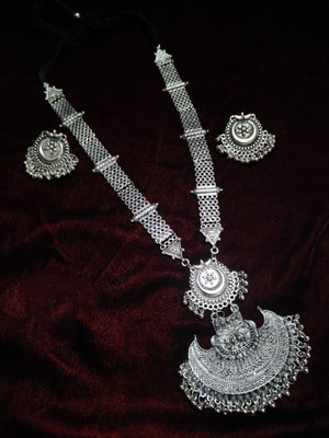 MAYRA TRADING Alloy Silver Silver Jewellery Set(Pack of 2)