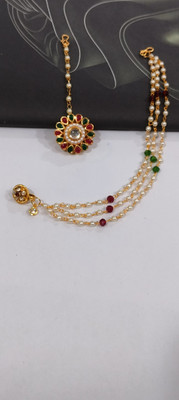 Kavya SAles Alloy Gold-plated Gold Jewellery Set(Pack of 2)