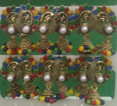 bhumi creation Alloy Gold-plated Multicolor Jewellery Set(Pack of 1)