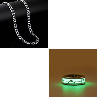 Vipunj Alloy Sterling Silver Silver, Green Jewellery Set(Pack of 1)
