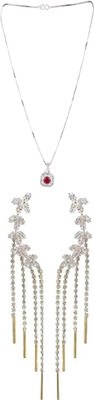 Opus Gems Stone Silver, Silver Jewellery Set(Pack of 1)