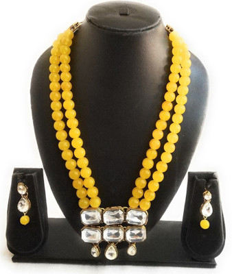 CATALYST Brass Copper Yellow Jewellery Set(Pack of 1)