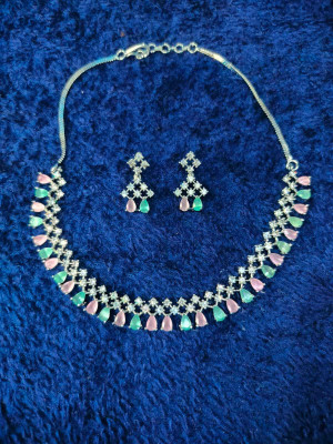 Bhavi Alloy Multicolor Jewellery Set(Pack of 1)