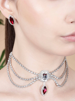 Lathar Alloy Multicolor Jewellery Set(Pack of 1)