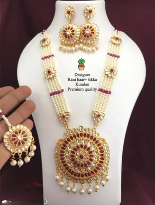 Heeva Alloy Multicolor Jewellery Set(Pack of 1)