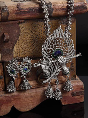 SPARKLIZA Alloy Silver Silver Jewellery Set(Pack of 1)