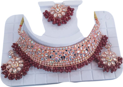 RIGHT CHOICE Alloy Gold-plated Gold Jewellery Set(Pack of 3)